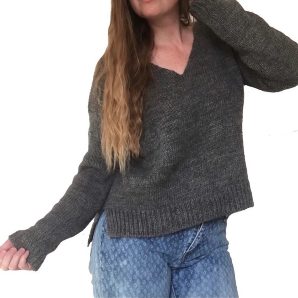 Brandy Melville Wool V Neck Sweater
